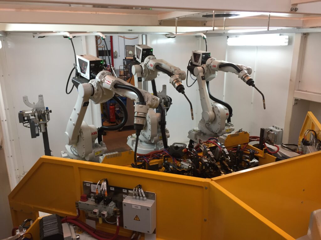 SODEC-Robotique-Intégration générateurs EWM sur robots ABB